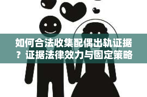 如何合法收集配偶出轨证据？证据法律效力与固定策略怎么办？
