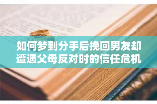 如何梦到分手后挽回男友却遭遇父母反对时的信任危机？——一篇关于信任重建的干货文章