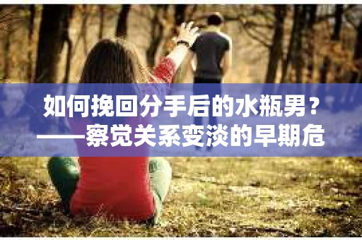 如何挽回分手后的水瓶男？——察觉关系变淡的早期危机信号与应对策略