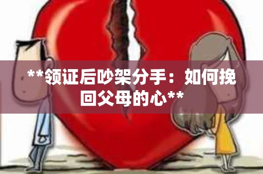 **领证后吵架分手：如何挽回父母的心**