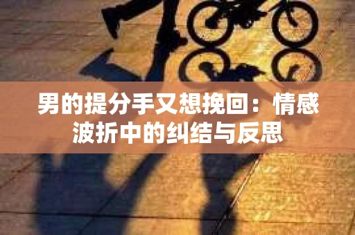男的提分手又想挽回：情感波折中的纠结与反思