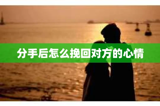 分手后怎么挽回对方的心情