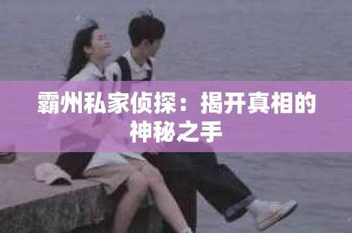霸州私家侦探：揭开真相的神秘之手