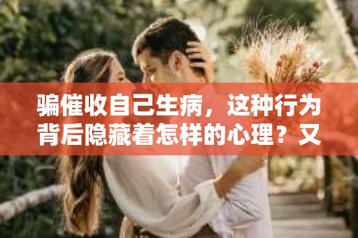骗催收自己生病，这种行为背后隐藏着怎样的心理？又有哪些法律风险？今天，我们就来聊聊这个话题。