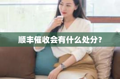 顺丰催收会有什么处分？