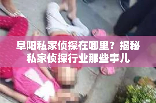 阜阳私家侦探在哪里？揭秘私家侦探行业那些事儿