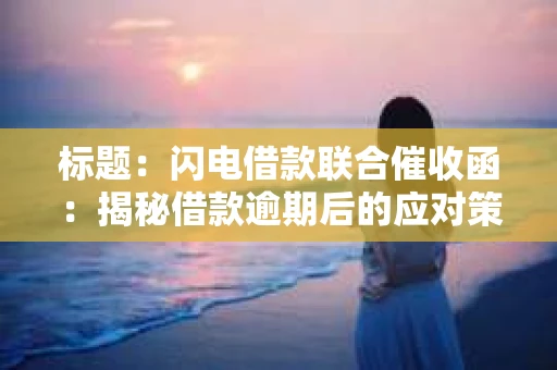 标题：闪电借款联合催收函：揭秘借款逾期后的应对策略