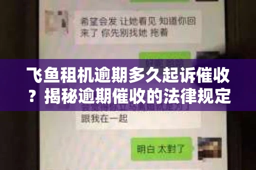 飞鱼租机逾期多久起诉催收？揭秘逾期催收的法律规定及应对策略