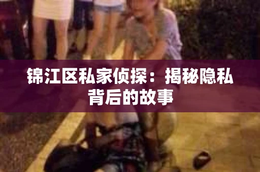 锦江区私家侦探：揭秘隐私背后的故事