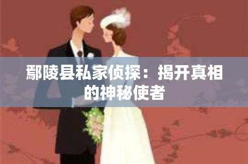鄢陵县私家侦探：揭开真相的神秘使者
